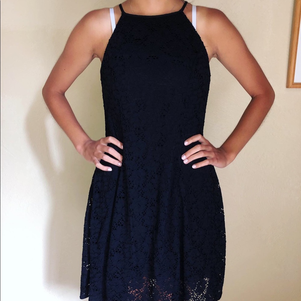 Black Lace Dress